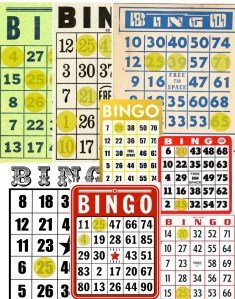 Definitely the most popular number to date: 8 cards had it on their grid.